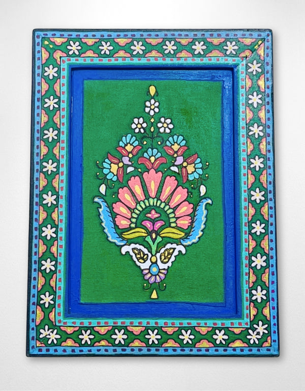 Green Buta - Wall Frame