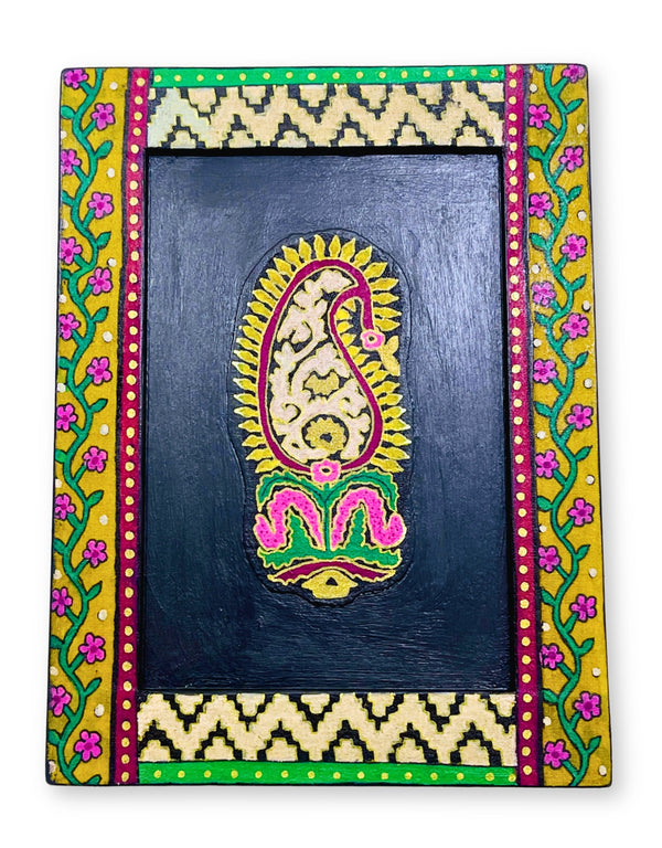 Yellow Bagh Buta - Wall Frame