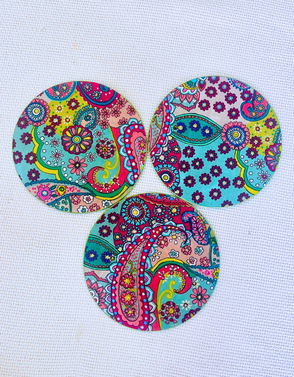 Floral Paisley - Trivets