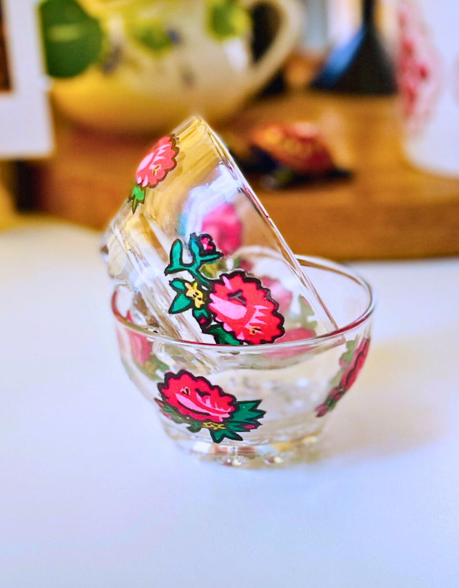Whispering Roses - Dessert Bowls