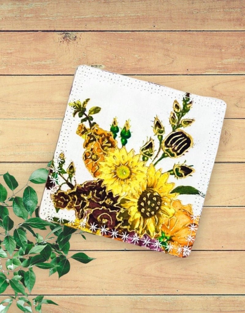 Sunflower Bouquet Coasters