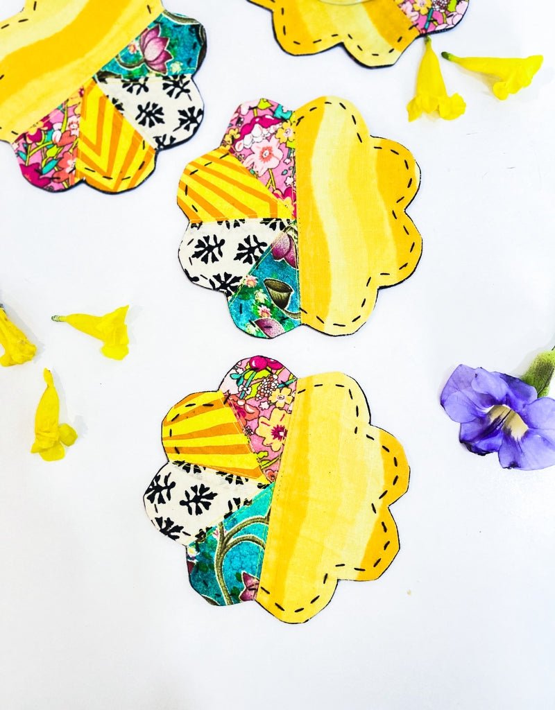 Yellow Allamanda Coasters
